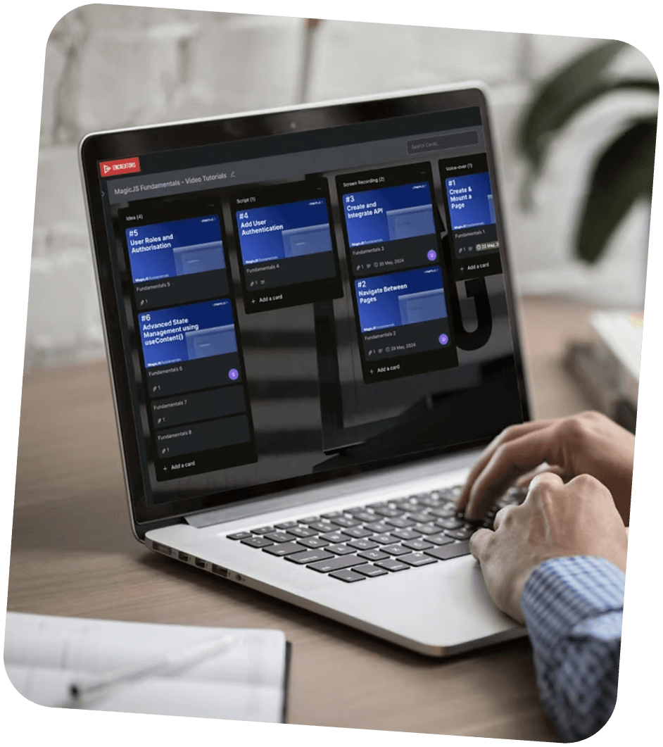 How we created a Trello alternative for Encreators: